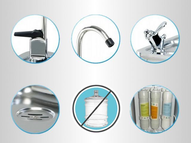 accesorios fuente de agua