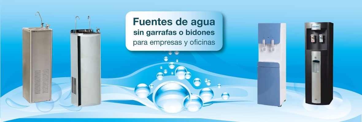 fuentes de agua para oficinas y empresas