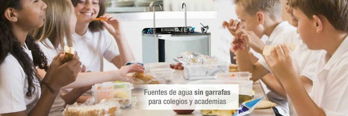Fuentes de agua para colegios y academias