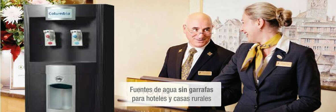 fuentes de agua para hoteles